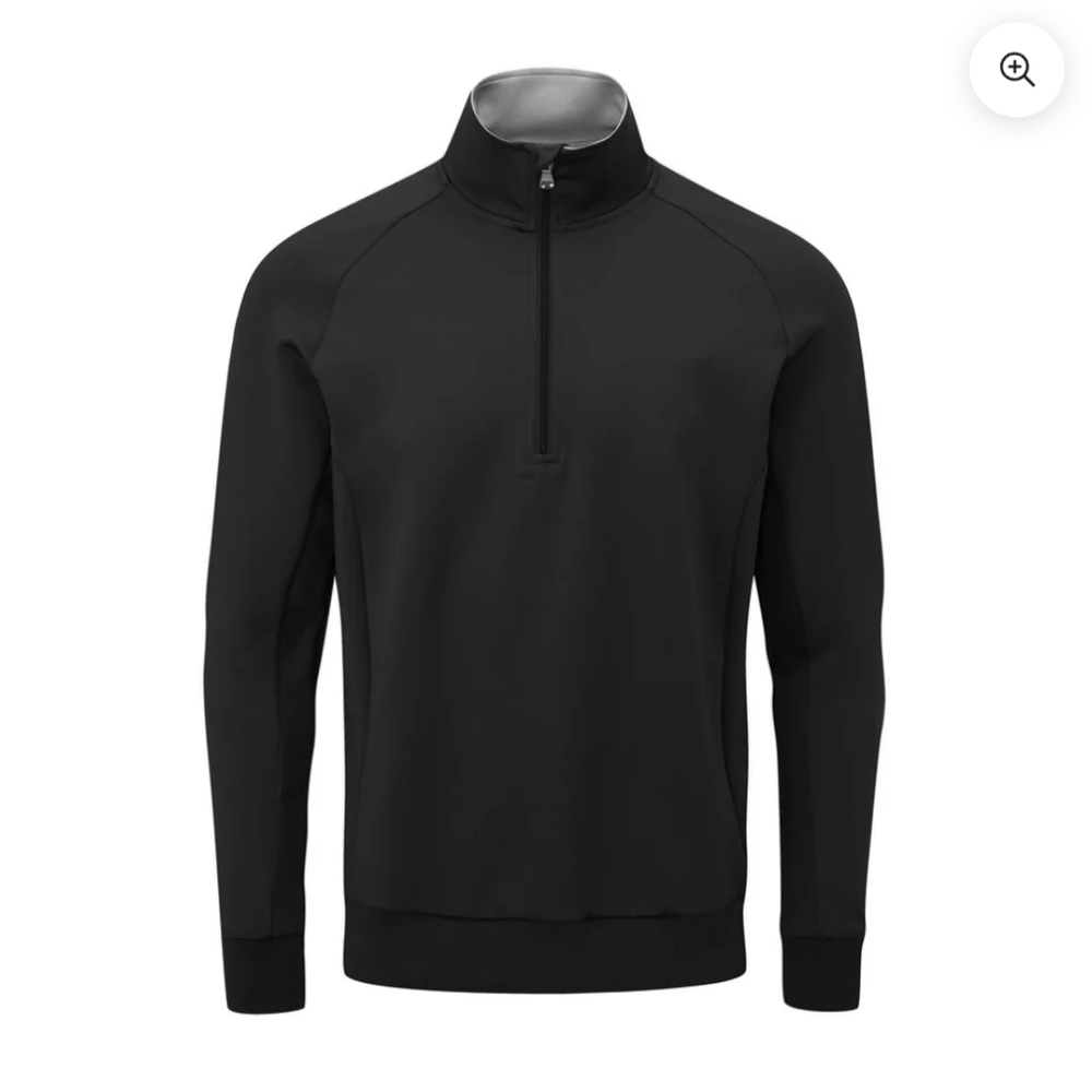 Oscar Jacobson Golf Trent Mid Layer Men’s Medium Quarter Zip Pullover